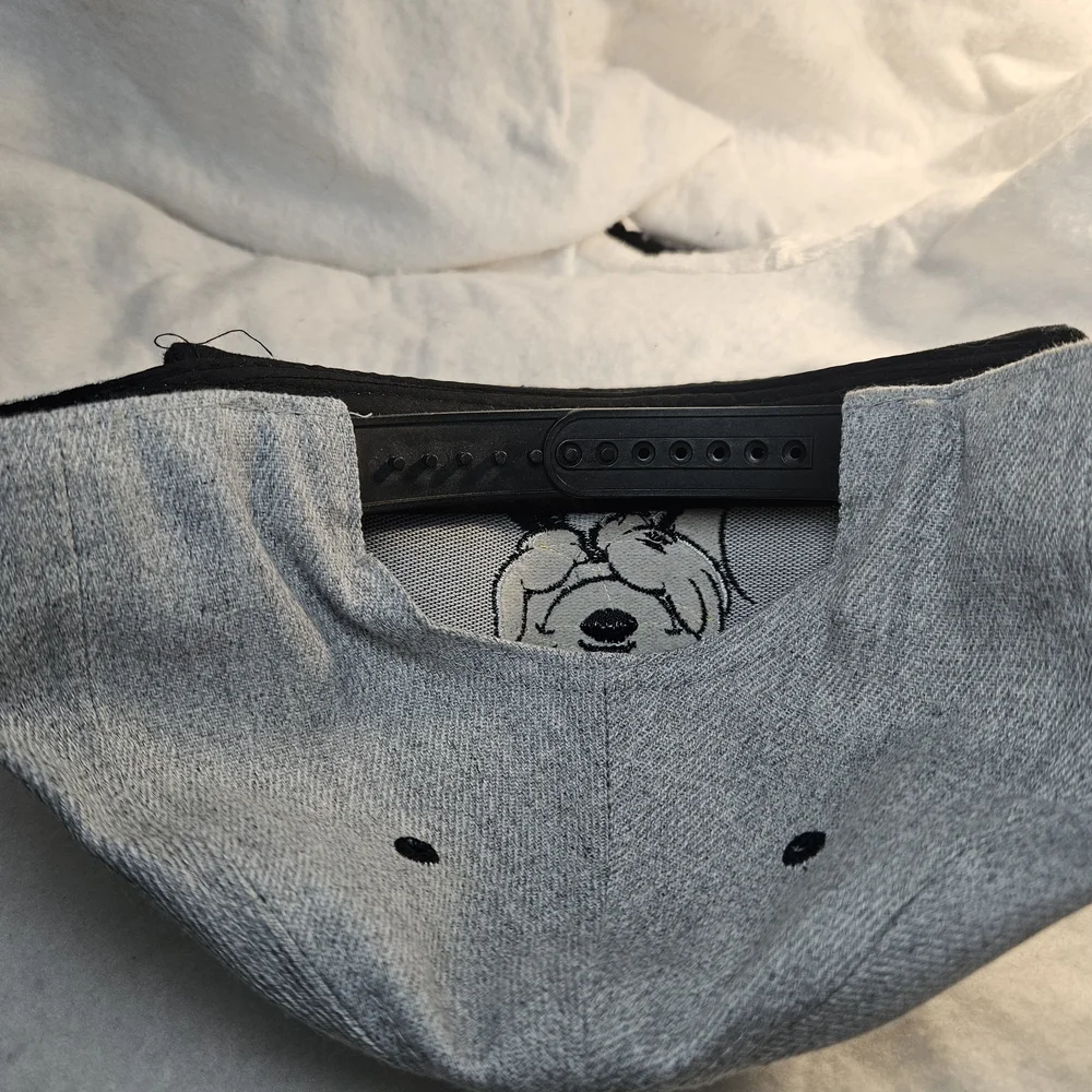 Gray and Black Mickey Mouse‎ Cap